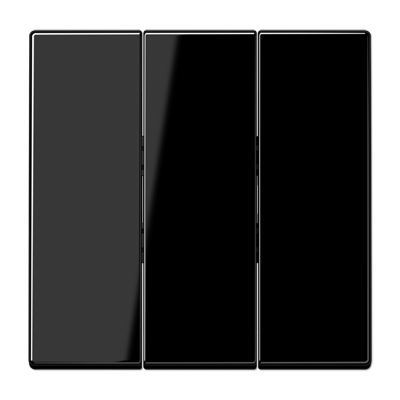 JUNG Черная Клавиша 3-ая для трёхклавишного переключателя арт. 5306EU