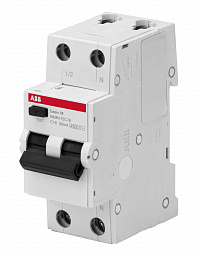 ABB Basic M Автоматический выключатель дифференциального тока (АВДТ), 1P+N, 16А, C,30мA, C, BMR415C1