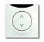 ABB Impuls ИК-приёмник с маркировкой I/O для 6401 U-10x, 6402 U, альпийский белый бархат