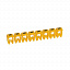 Legrand CAB3 Маркер для кабеля и клемм.блоков N 0.5-1.5кв.мм. (желтый) (упаковка)